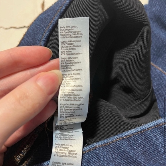 SPANX Ready To Wow Jeans Jeggings #2420 Indigo Rinse Size Small. - Picture 8 of 9